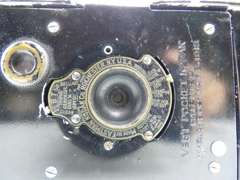 Camera: Vest Pocket Autographic Kodac, Made by Eastman, U.S.A.