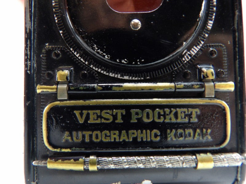 Camera: Vest Pocket Autographic Kodac, Made by Eastman, U.S.A.