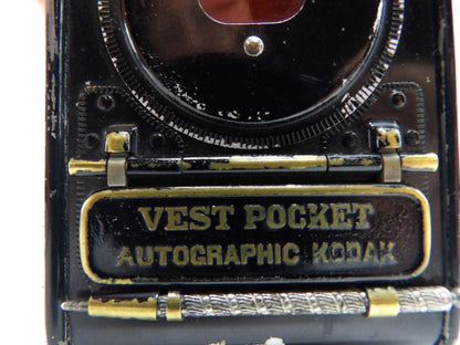 Camera: Vest Pocket Autographic Kodac, Made by Eastman, U.S.A.