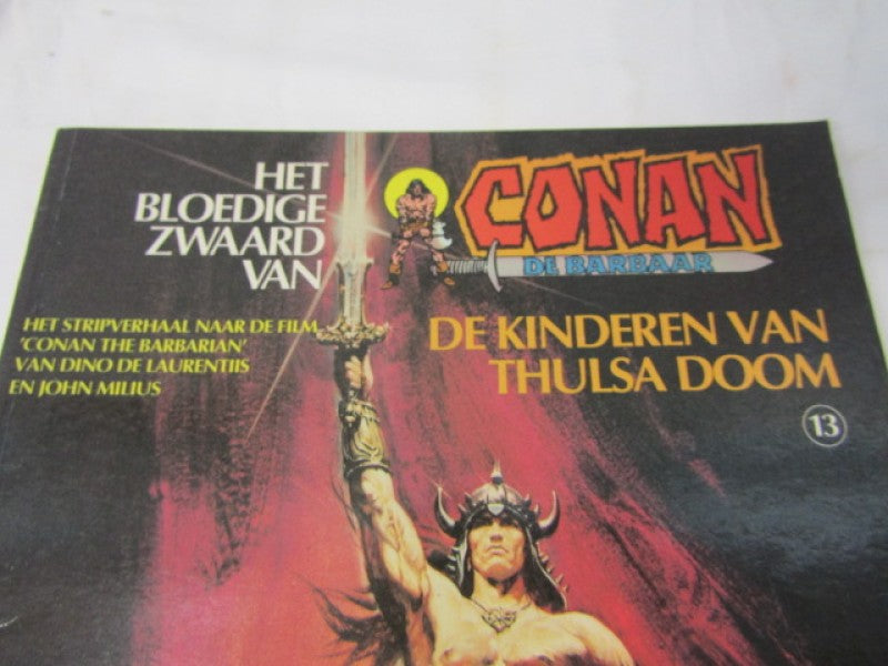 Strip, Conan The Barbarian, De Kinderen van Tulsa Doom, 1982