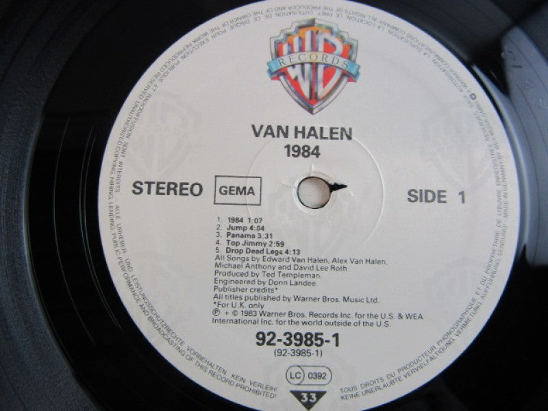 LP, Van Halen: MCMLXXXIV, 1984