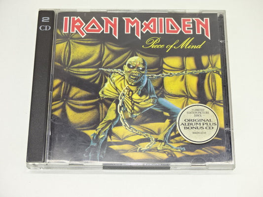 2 x CD Iron Maiden: Piece Of Mind, Limited Edition, 1983