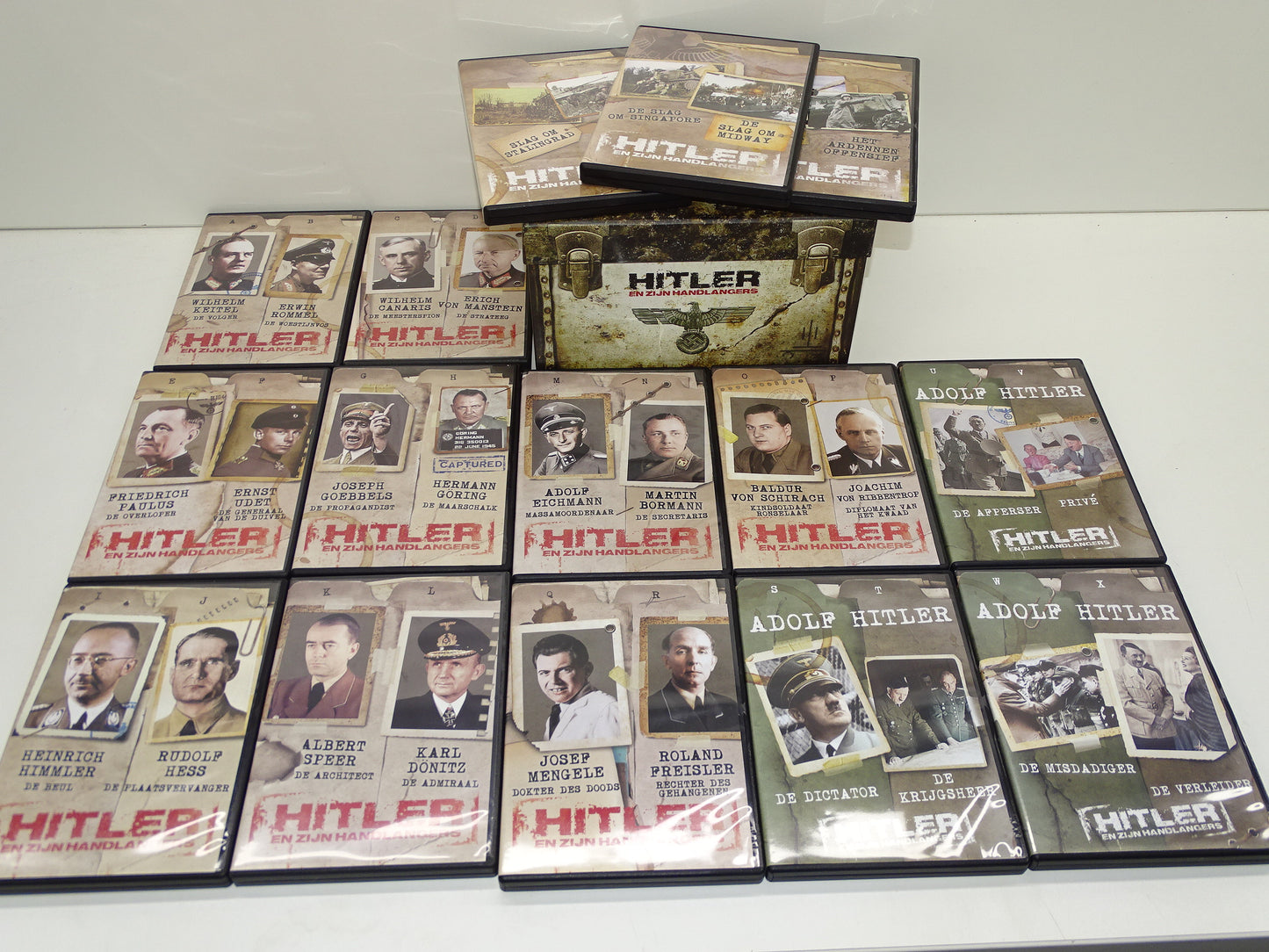 15 DVD Box: Hitler En Zijn Handlangers