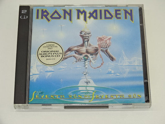 2 x CD Iron Maiden, Limited Edition Seventh Son Of A Seventh Son, 1988