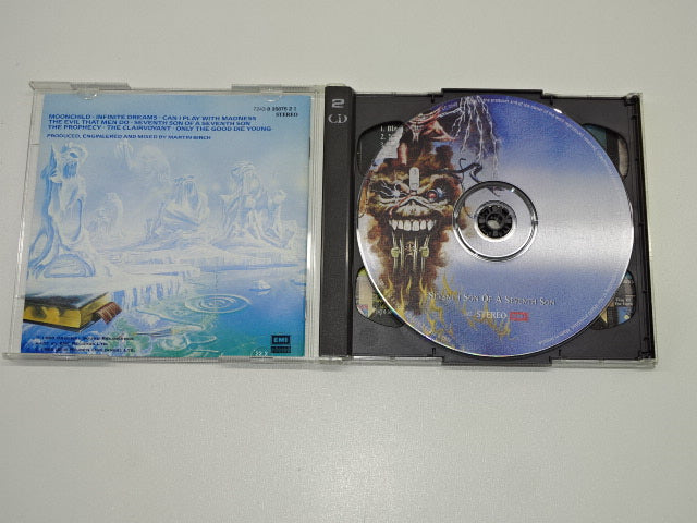 2 x CD Iron Maiden, Limited Edition Seventh Son Of A Seventh Son, 1988