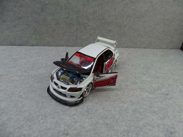 Schaalmodel: Mitsubishi Lancer Evolution VIII, Jada Toys