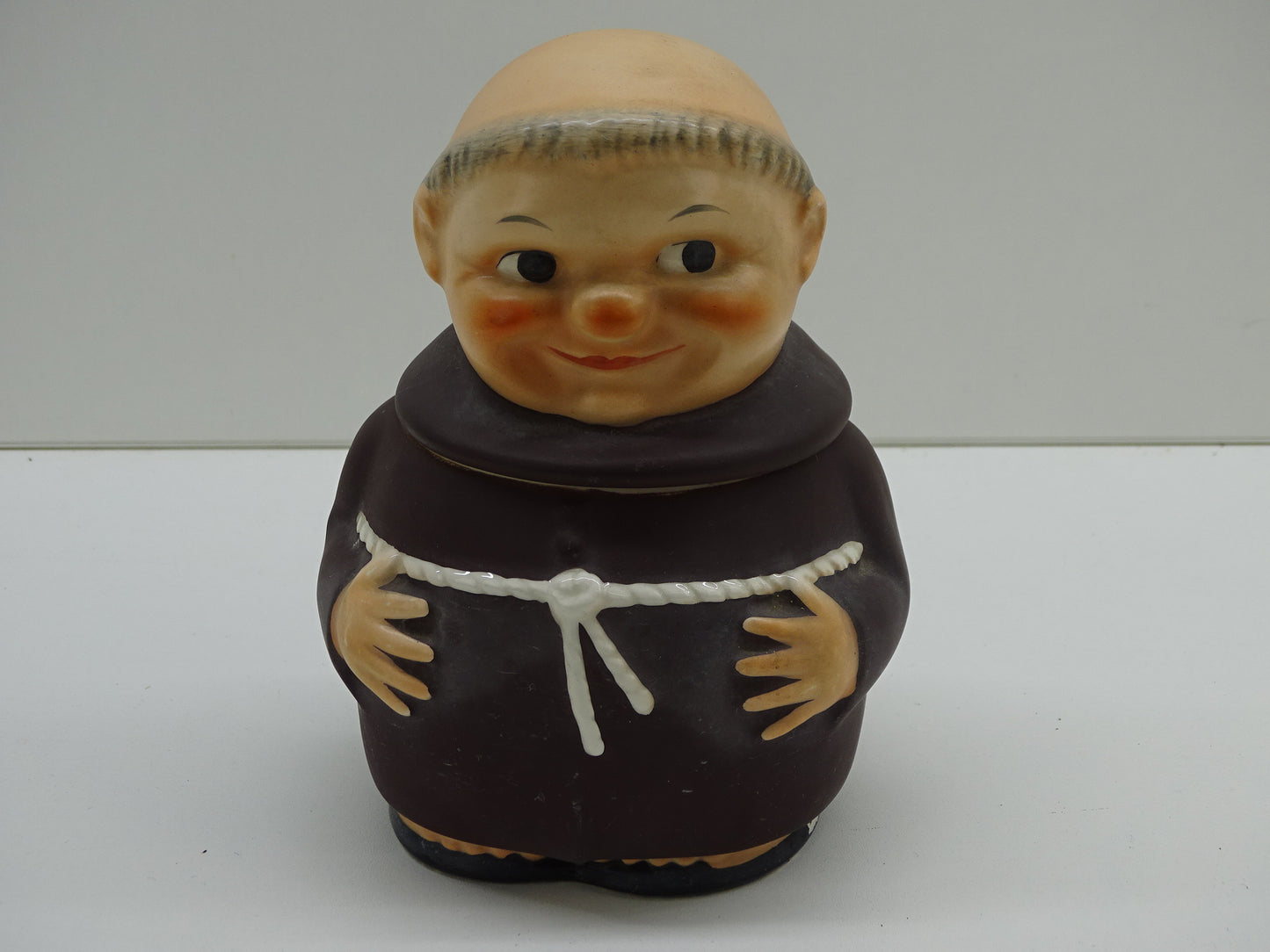 Suikerpot: Goebel, Friar Tuck, 1950