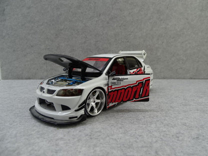 Schaalmodel: Mitsubishi Lancer Evolution VIII, Jada Toys