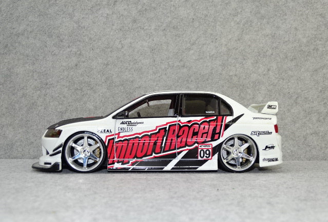 Schaalmodel: Mitsubishi Lancer Evolution VIII, Jada Toys