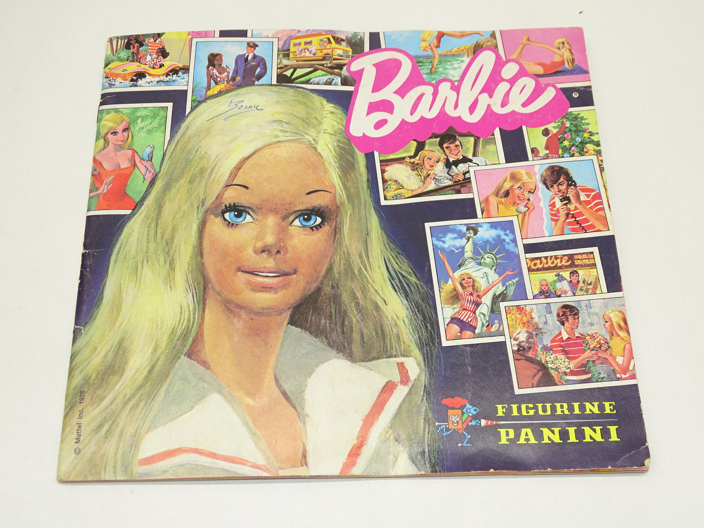 Gevuld Panini Stickerboek: Barbie, Mattel, 1976