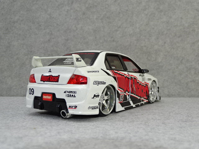 Schaalmodel: Mitsubishi Lancer Evolution VIII, Jada Toys