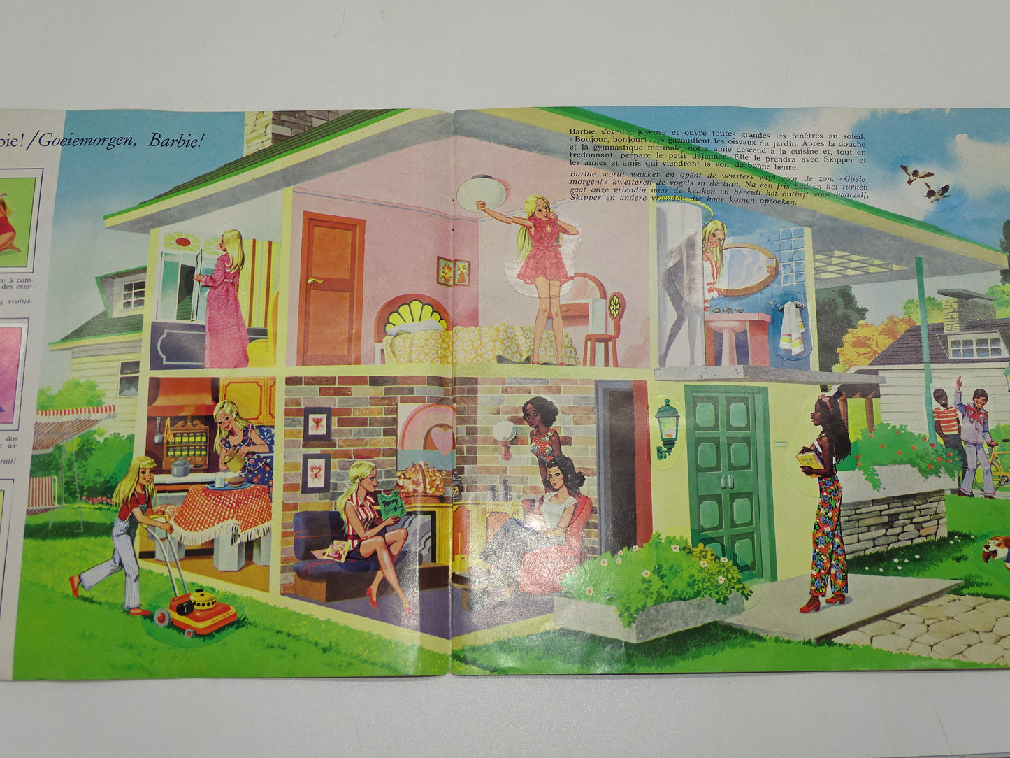 Gevuld Panini Stickerboek: Barbie, Mattel, 1976