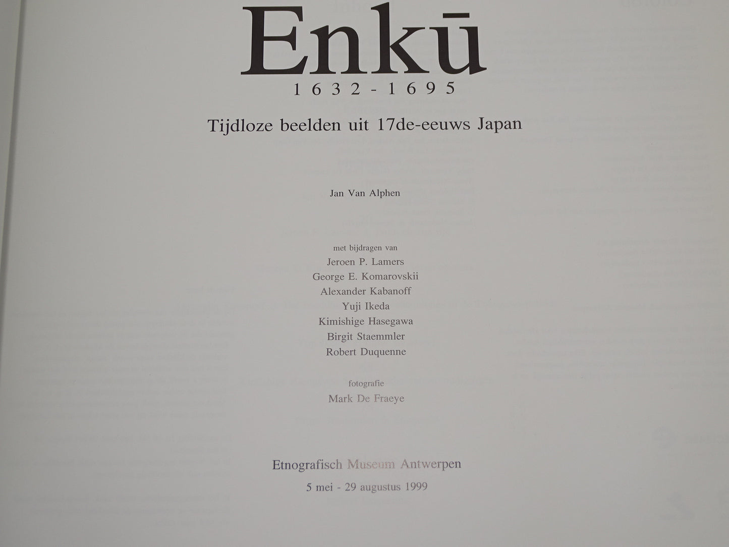 Boek: Enkù 1632-1695, Tijdloze Beelden Uit 17de-Eeuws Japan