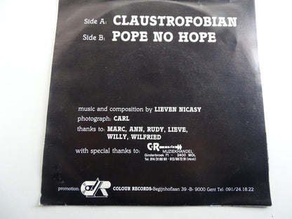 Zeldzame Single, Tipical Me: Claustrophobian, 1985