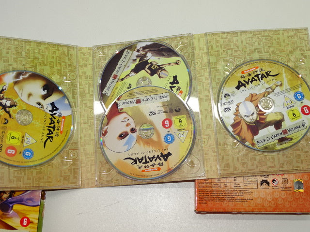 DVD Serie, Avatar, The Last Airbender: The Legend Of Aang, Boek 1,2 En 3