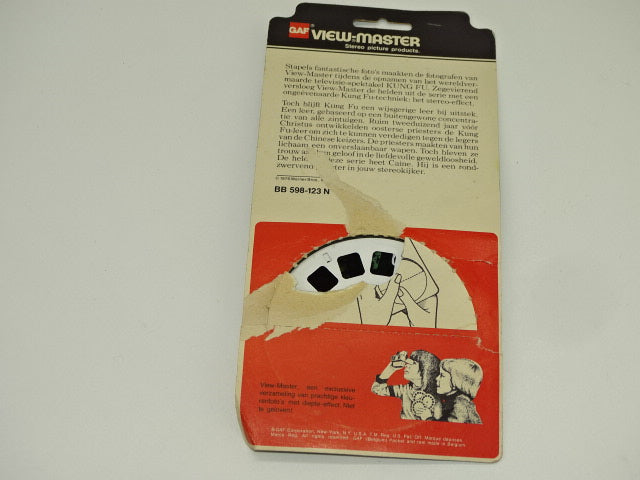 Viewmaster Schijven Set: Kung Fu, David Carradine, 1976