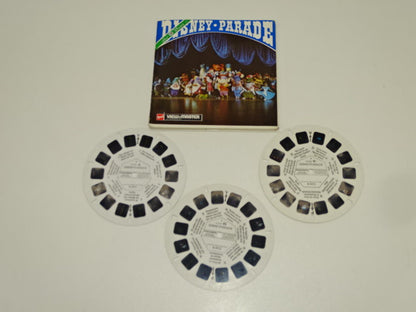 Viewmaster Schijven met Boekje: Disney Parade, 1970