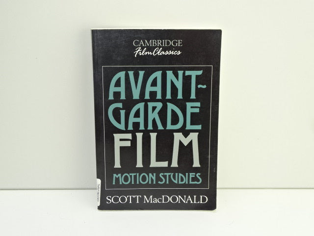 Boek: Avant-Garde Film Motion Studies, 2009