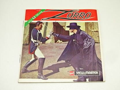 Viewmaster Schijven met Boekje: Zorro, 1958