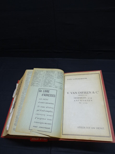 Boek: Adres- en telefoonboek Van Antwerpen, 1967