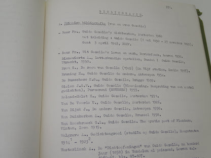 Boek / Licentiaatsverhandeling: Het Lichtmotief In De Poëzie Van G. Gezelle, Egbert Aerts, 1968