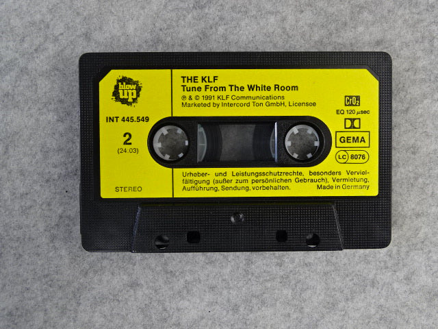 Muziekcassette: The KLF, The White Room, 1991