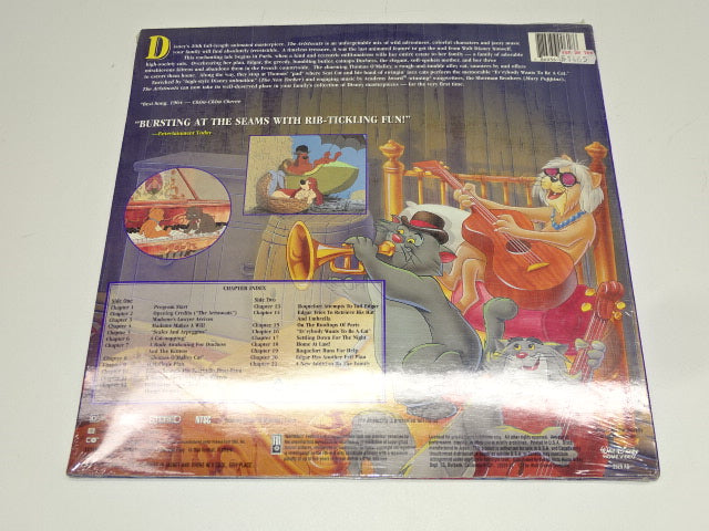 Sealed Laser Disc, The Artistocats: Walt Disney, 1996