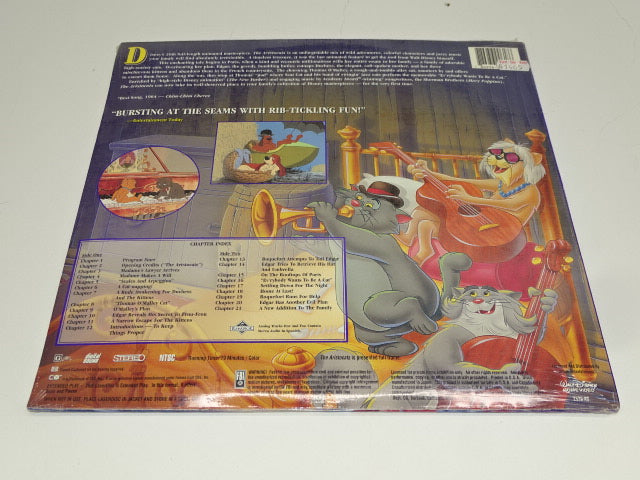 Sealed Laser Disc, The Artistocats: Walt Disney, 1996