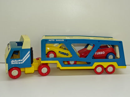 Vrachtwagen +2 Auto's en Oplegger: My First Buddy's, Buddy L. Corp., 1987