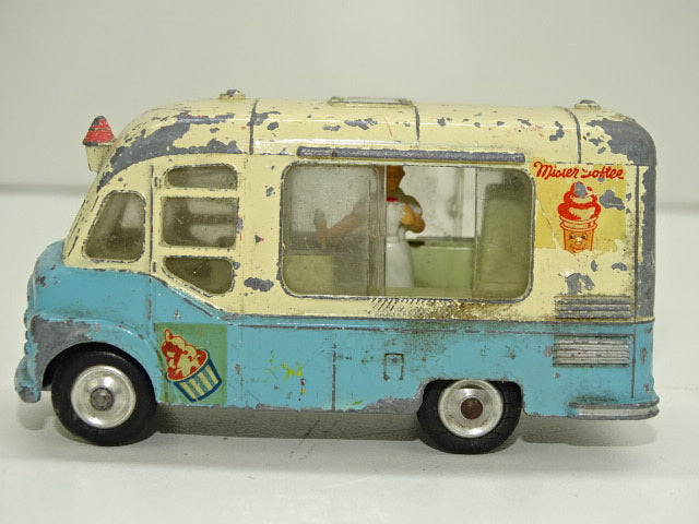 Vintage '60 Speelgoed Auto, IJswagen: Corgi Toys, Smith's Karrier Van