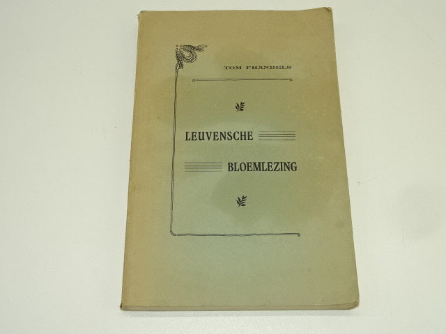 Boek, Heemkunde, Leuvensche Bloemlezing: Tom Frandels, 1975