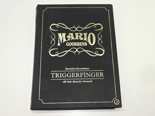 Boek, Detailed Drumlines Triggerfinger: Mario Goossens, 2013