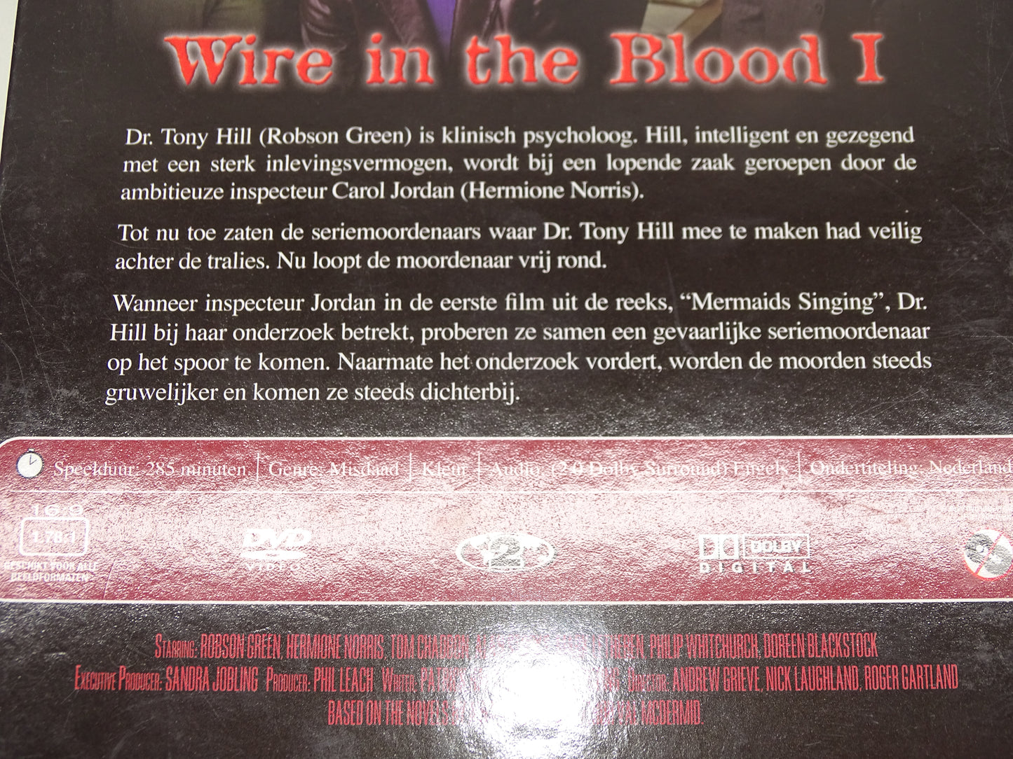 DVD Serie Wire In The Blood, Seizoen 1 En 2