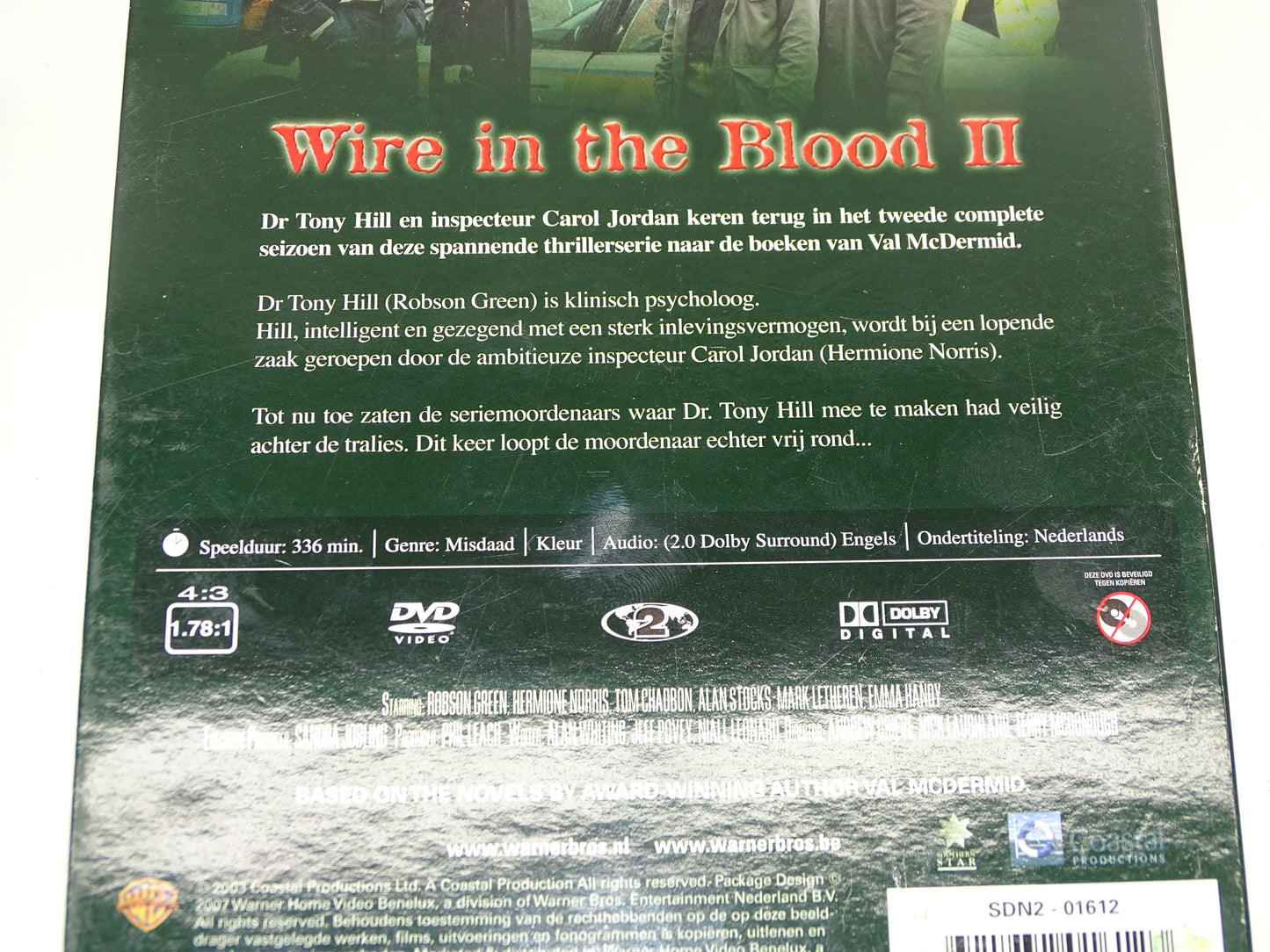 DVD Serie Wire In The Blood, Seizoen 1 En 2