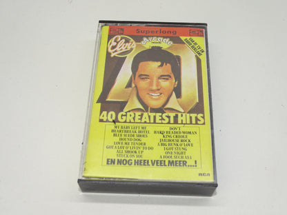 Cassette / Tape, Elvis Presley: 40 Greatest Hits, 1975