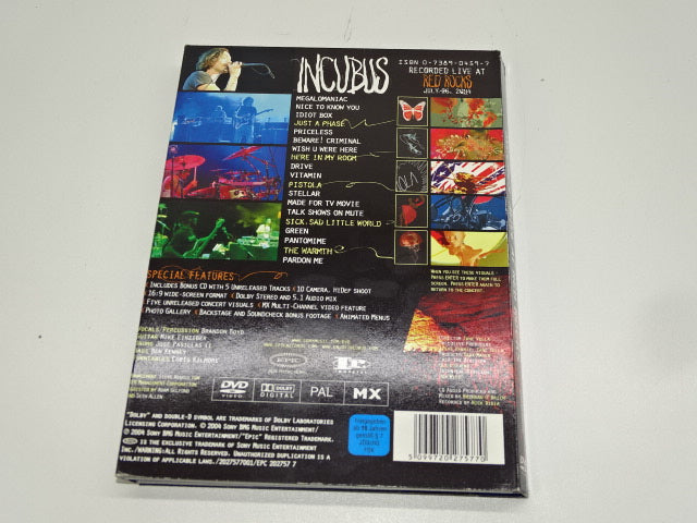 DVD + CD, Incubus: Alive At Red Rocks, 2004