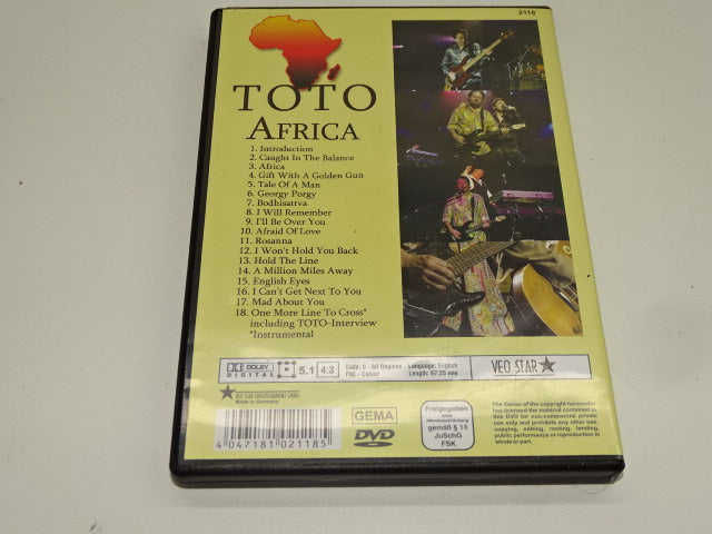 DVD: TOTO, Africa