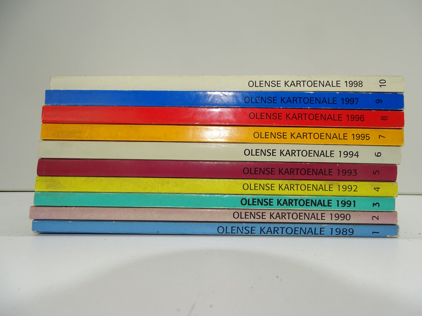 10 Boeken: Olense Kartoenale, 1989-1997