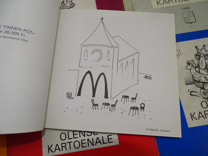 10 Boeken: Olense Kartoenale, 1989-1997