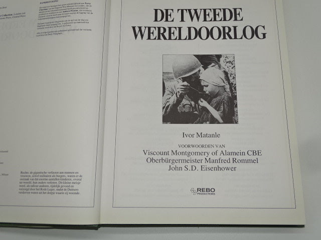 Boek, Gedenkboek Van De Tweede Wereldoorlog: Ivor Matanle