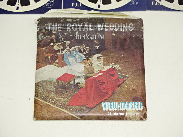 View-Master Set: The Royal Wedding, Belgium, Boudewijn En Fabiola