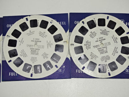 View-Master Set: The Royal Wedding, Belgium, Boudewijn En Fabiola