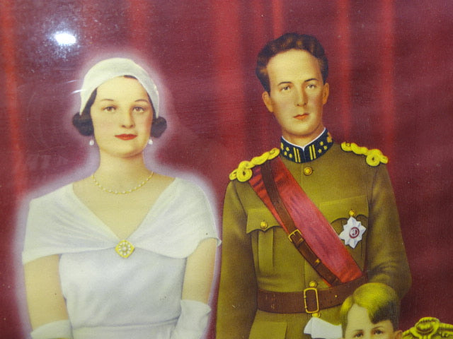 Staatsieportret Koning Leopold III En Koningin Astrid