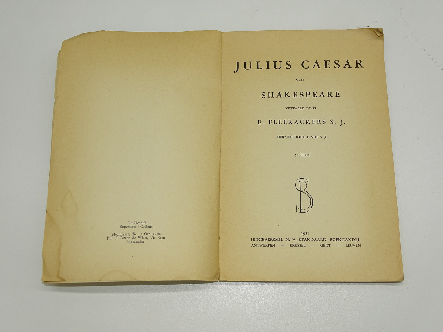 Boek: Shakespeare, Julius Caesar, 1951