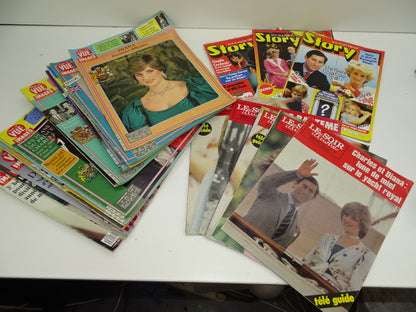 Collectie Oude Magazines, Koningshuis, Diana