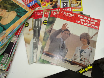 Collectie Oude Magazines, Koningshuis, Diana