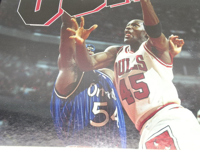 Poster : Chicago Bulls, Michael Jordan, O Neal, 1995