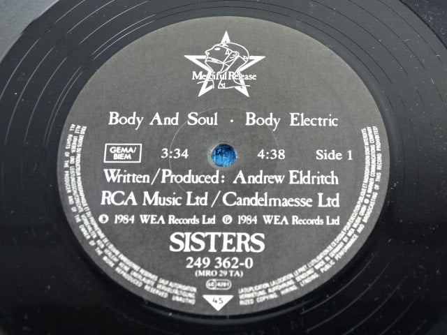 Mini LP, The Sisters Of Merci: Body And Soul, 1984