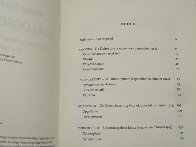 Boek: Oorlogsdagen, Overleven In Bezet Vlaanderen..., 2013