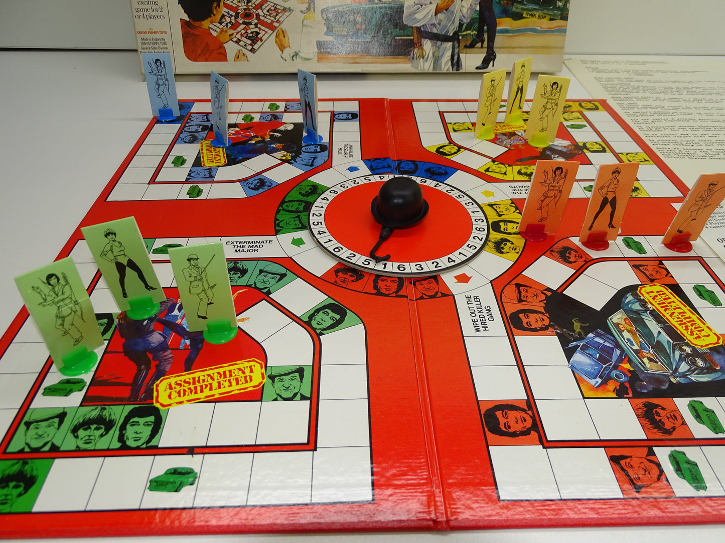 Gezelschapsspel: The New Avangers Board Game, 1977